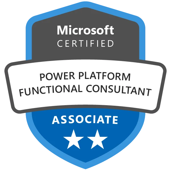 Microsoft Certified: Power Platform Functional Consultant Associate (PL-200)